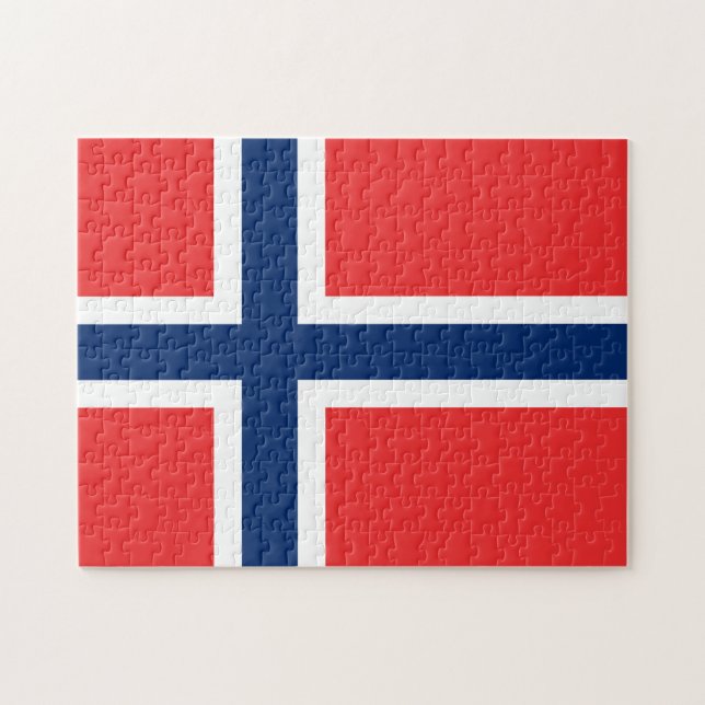 Norwegische Flagge (Horizontal)