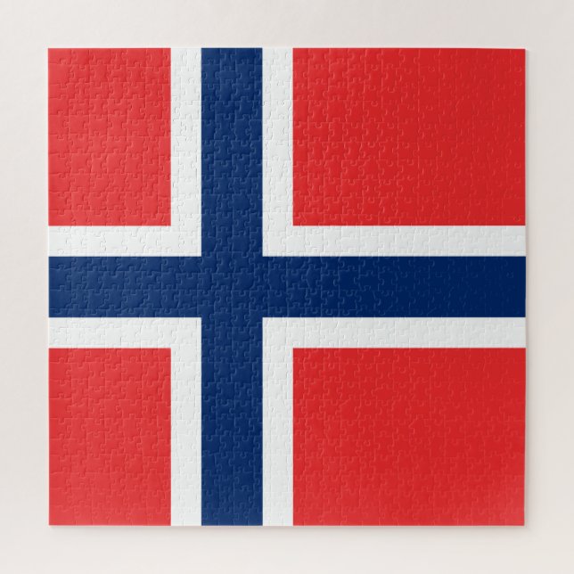 Norwegische Flagge (Vertikal)