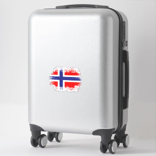 Norwegische Flagge Aufkleber