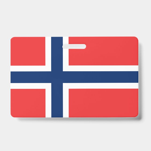 Norwegische Flagge Ausweis (Vorderseite)
