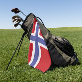 Norwegische Flagge Golfhandtuch