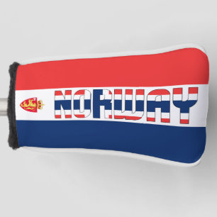 Norwegische Flagge Großartiges Patriotic Golf Head Headcover