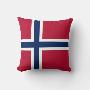 Norwegische Flagge Kissen