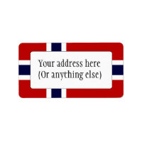 Norwegische Flagge - Kongeriket Norge - Norsk flag