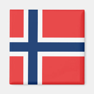 Norwegische Flagge Magnet