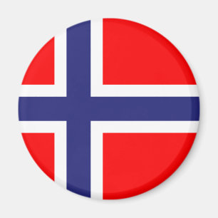 Norwegische Flagge Magnet