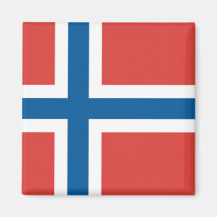 Norwegische Flagge Magnet