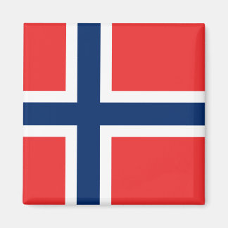 Norwegische Flagge Magnet