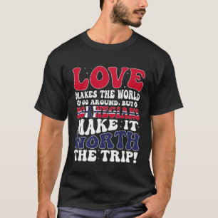 Norwegische Flagge - Männer und Frauen Niedlich T-Shirt
