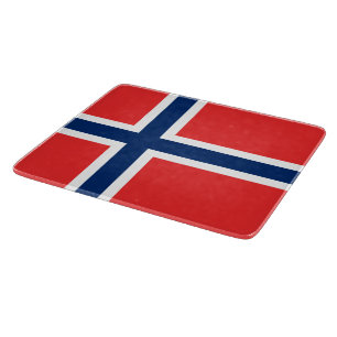 Norwegische Flagge (Norwegen) Schneidebrett
