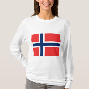 Norwegische Flagge (Norwegen) T-Shirt