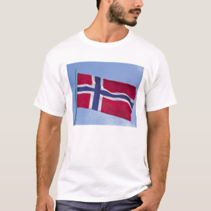 Norwegische Flagge RF) T-Shirt