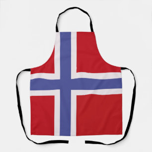 Norwegische Flagge Schürze