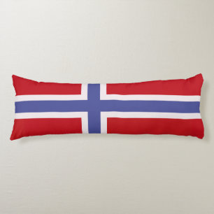 Norwegische Flagge Seitenschläferkissen