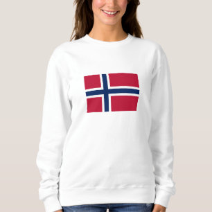 Norwegische Flagge Sweatshirt