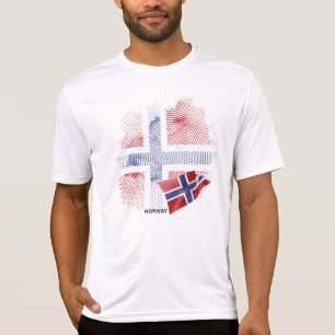 norwegische Flagge T-Shirt