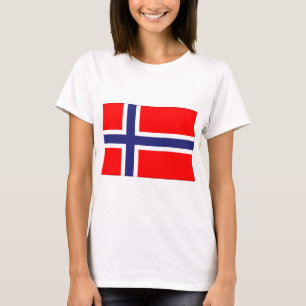 Norwegische Flagge T-Shirt