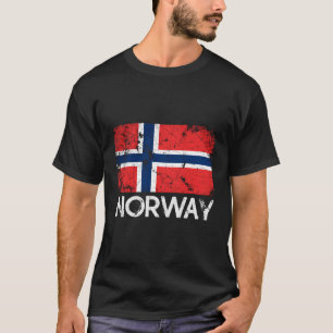 Norwegische Flagge T-Shirt