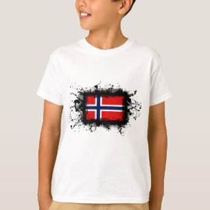 Norwegische Flagge T-Shirt