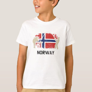 Norwegische Flagge T-Shirt