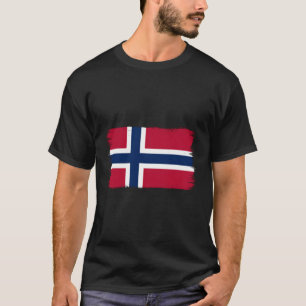 Norwegische Flagge T-Shirt