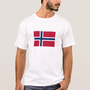 Norwegische Flagge T-Shirt