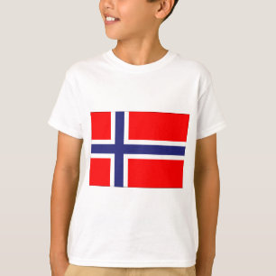 Norwegische Flagge T-Shirt