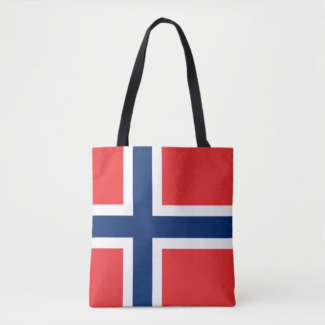 Norwegische Flagge Tasche (Vorderseite)