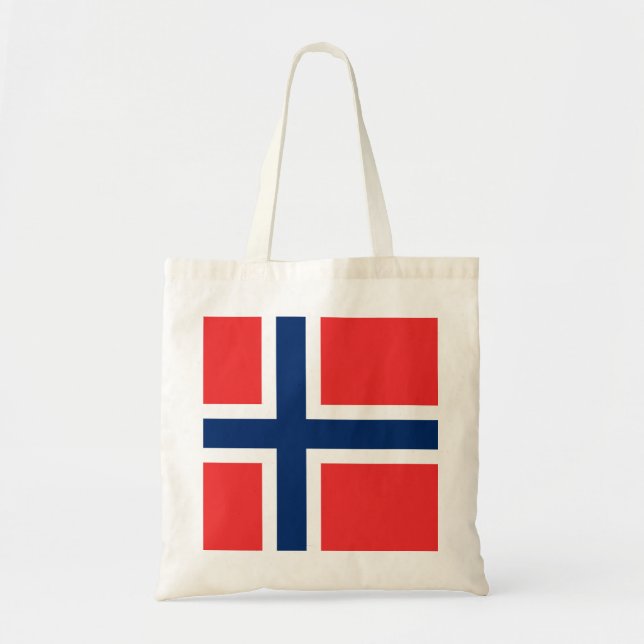 Norwegische Flagge Tragetasche (Vorne)