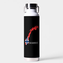 Norwegische Flagge Trinkflasche