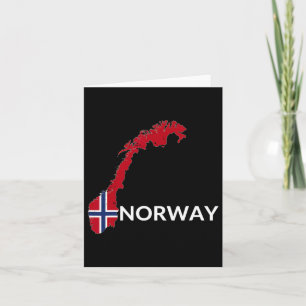 Norwegische Flagge Wanderurlaub Norwegen Flagge Karte