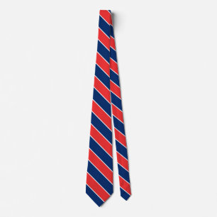 Norwegische Flaggenfarben Elegant Krawatte