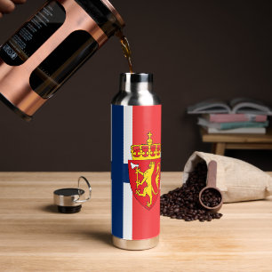 Norwegische Flasche, norwegische Flagge Trinkflasche