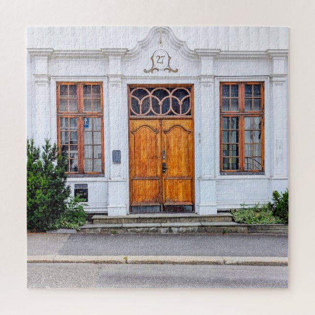 Norwegische Jugendstil-Tür (Vertikal)