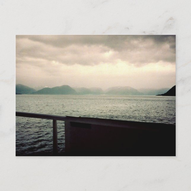 Norwegische Kreuzfahrt Postkarte (Vorderseite)