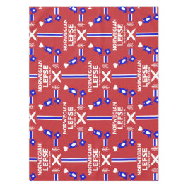 Norwegische Lefse Flatbread-Schürze Tischdecke