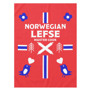 Norwegische Lefse Flatbread-Schürze Tischdecke
