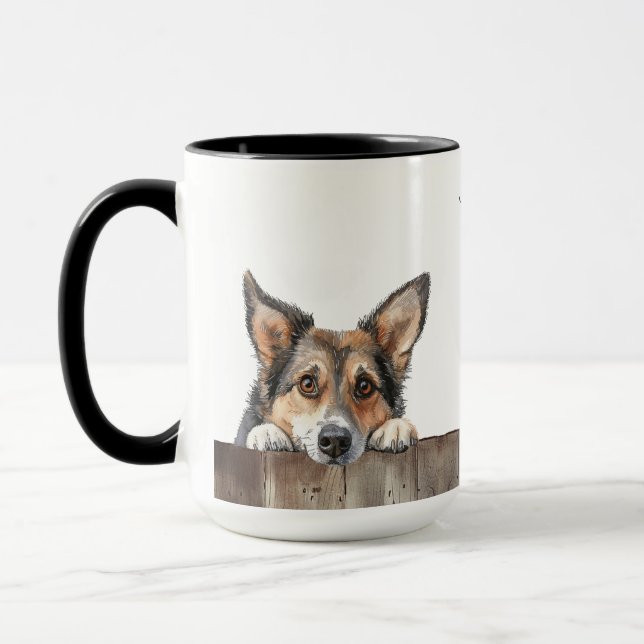 Norwegische Lundehund-Tasse Tasse (Links)