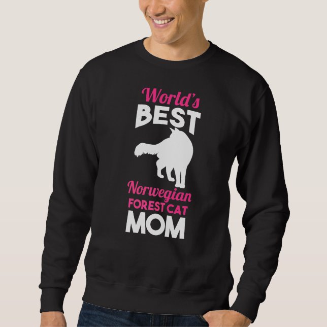 Norwegische Mama für Wälder Sweatshirt (Vorderseite)