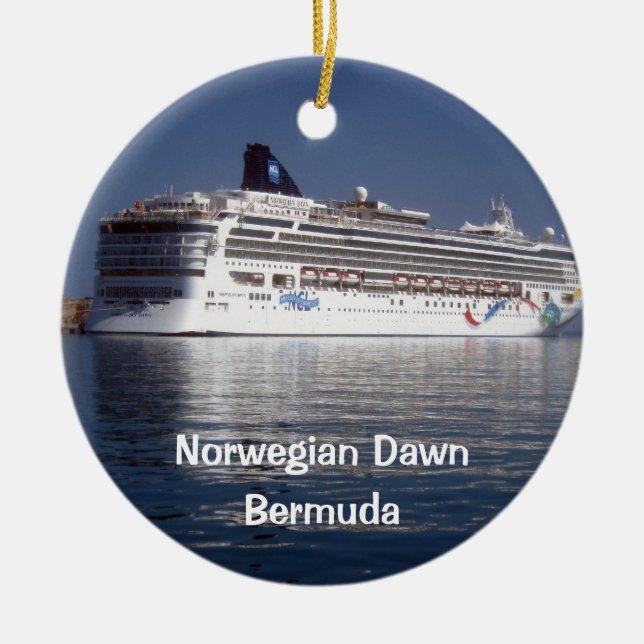 Norwegische Morgenröte, Norwegische Morgenröte, Be Keramikornament (Vorne)