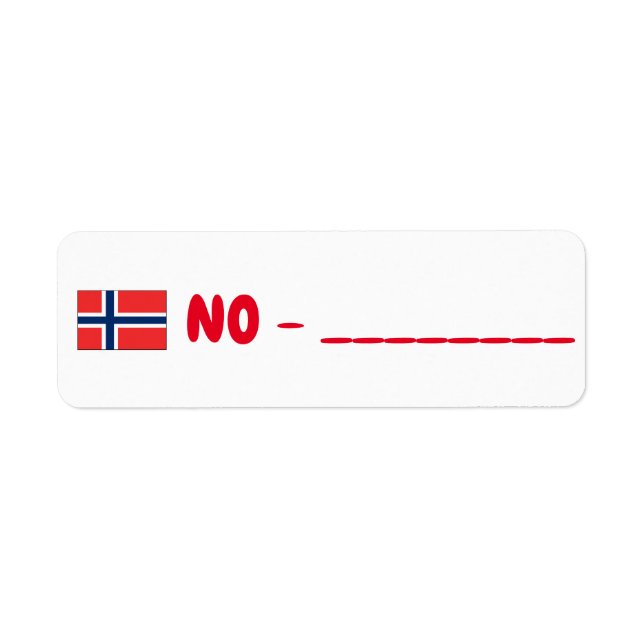 Norwegische Postübergänge (Vorne)