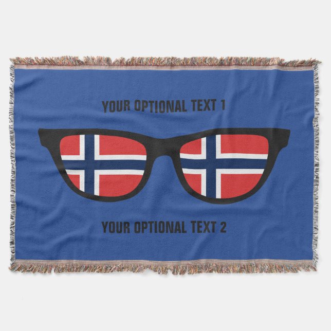 Norwegische Schattendecke Decke (Vorderseite)