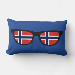 Norwegische Schattierkissen Lendenkissen