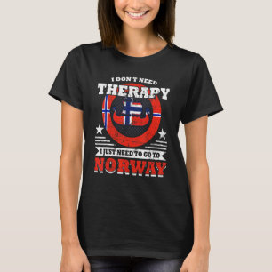 Norwegische Skandinavien Deer North Cape Norwegen  T-Shirt