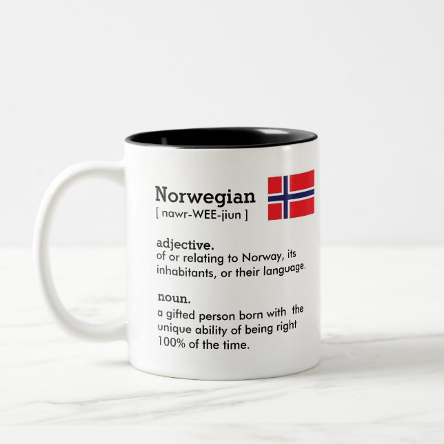 Norwegische Tasse (Links)