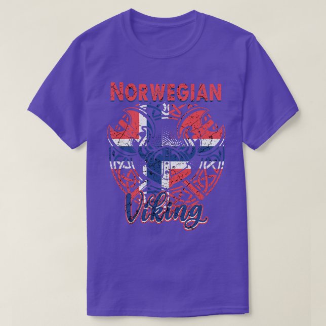 Norwegische Viking 2 T-Shirt (Design vorne)