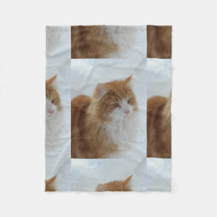 Norwegische_Waldkatze Fleecedecke