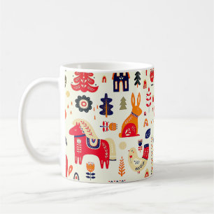 Norwegische Weihnachtsfeiertage-Tasse Kaffeetasse