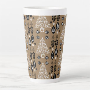 Norwegische Weihnachtszeit-Wohngestaltung Milchtasse