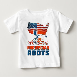 Norwegische Wurzeln Baby T-shirt